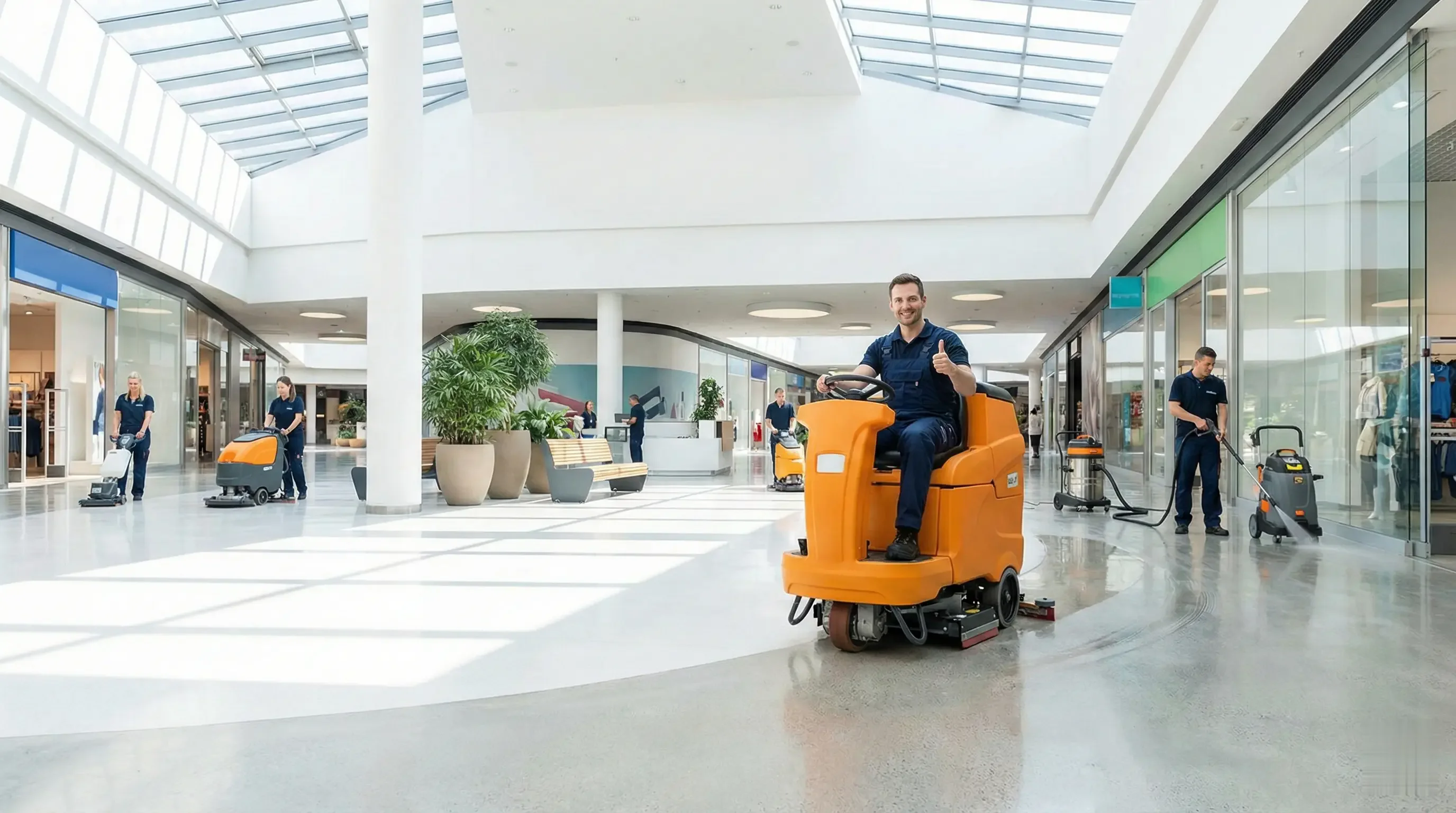 Cleaning Machine & Floor Scrubber Rental Malaysia | Imprexiv